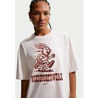 Nike Womens Sportswear Classic Oversized T-Shirt - White