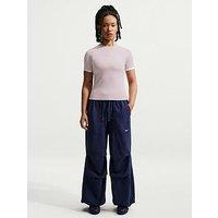 Nike Womens Fitted Short Sleeve Top - Pink