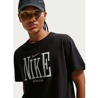 Nike Womens Sportswear Classic Boyfriend Inconnect T-Shirt - Black