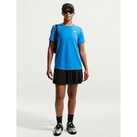 Nike Womens Sportswear Club Short Sleeve T-Shirt - Blue