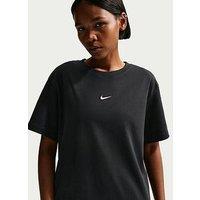 Nike Womens Sportswear Classic Short Sleeve T-Shirt - Black