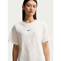 Nike Womens Sportswear Classic Short Sleeve T-Shirt - White