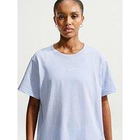 Nike Womens Sportswear Classic Short Sleeve T-Shirt - Blue