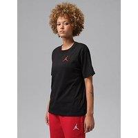 Jordan Nike Womens Jumpman Graphic T-Shirt - Black