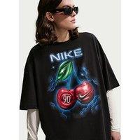 Nike Womens Sportswear Classic Oversized T-Shirt - Black