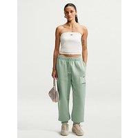 Nike Womens Sportswear Phoenix Fleece Oversized Jogger - Green