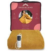 Dreamland Snuggle Up Warming Large Mustard Throw