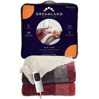 Dreamland Naptime Sherpa Tartan Blanket