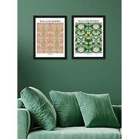 The Art Group Set Of 2 Framed Art William Morris (Hyacinth Ii & Norwich Ii) 33X43Cm