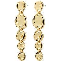 Pilgrim Sparkle Earrings Gold-Plated
