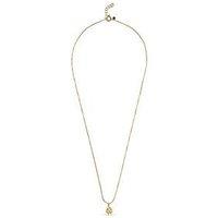 Enamel Copenhagen Four-Leaf Clover Necklace 18K Gold Plated Recycled Sterling Silver