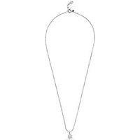 Enamel Copenhagen Four-Leaf Clover Necklace Recycled Sterling Silver