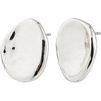 Pilgrim Sparkle Earrings Silver-Plated