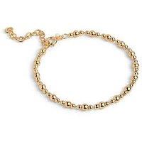 Enamel Copenhagen Norma Bead Bracelet 18K Gold Plated Sterling Silver