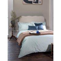 Christy Classic Luxury Cotton Sateen Duvet Cover Set - Platinum