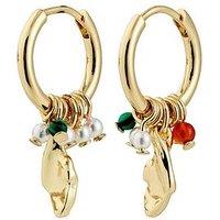 Pilgrim Sense Earrings Gold-Plated/Multi
