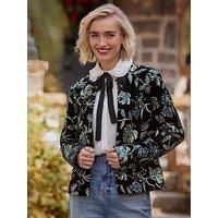 Joe Browns Sadie Boutique Embroidered Jacket - Black