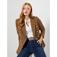 Joe Browns Heritage Tweed Jacket - Brown
