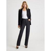 River Island Monica Coated Stretch Straight