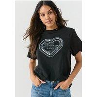 Hugo Vintage Graphic T-Shirt - Black