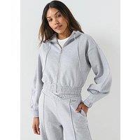 Hugo Dolpie Zip Up Hoodie - Grey