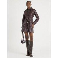 River Island Belted Core Day Dress - Red