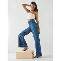 Boss Marlene Flare Jeans - Navy