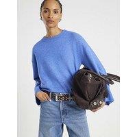 River Island Crew Jumper - Blue
