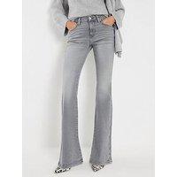 River Island Mid Rise Bootcut Hailey Jeans - Grey