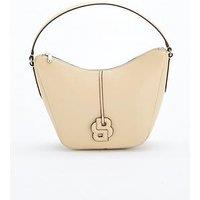 Boss Annet Small Hobo Bag - Beige