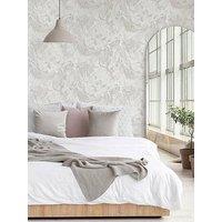 Fine Decor Metallic Marble Soft White