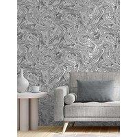 Fine Decor Marble Stone Charcoal