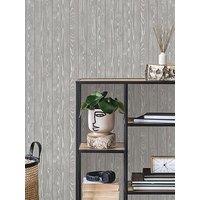 Fine Decor Metallic Wood Grey