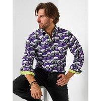 Joe Browns Santa Skull Shirt - Purple