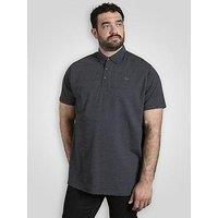 D555 Feeder Stripe Jersey Polo Shirt With Bear Embroidery - Navy