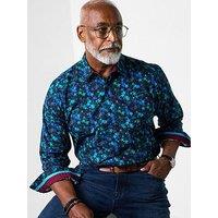 Joe Browns Bright Lights Star Long Sleeve Shirt - Green