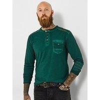 Joe Browns Devils In The Detail Henley Long Sleeve T-Shirt