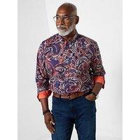 Joe Browns Standout Paisley Long Sleeve Shirt