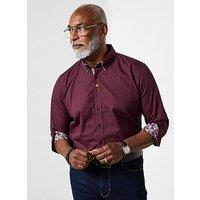 Joe Browns Distinctive Double Collar Shirt - Red