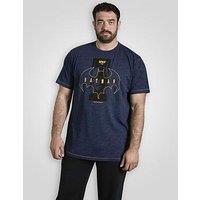 D555 Official Batman Printed T-Shirt - Blue