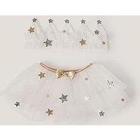 Monsoon Girls Tallulah Tulle Dress Up - White