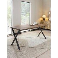 The Very Collection Harlem 180 Cm Dining Table - Mid Oak - Fsc Certified