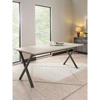 The Very Collection Harlem 180 Cm Dining Table - Grey Oak - Fsc Certified