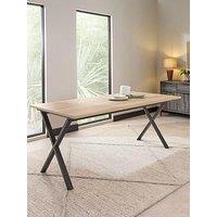 The Very Collection Harlem 180 Cm Dining Table - Light Oak - Fsc Certified