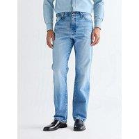 Wrangler 13Mwz Regular Straight Jeans - Light Blue