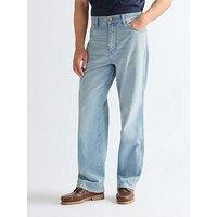 Wrangler Loose Straight Fit Jeans - Light Blue