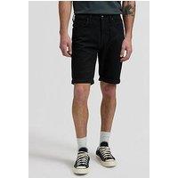 Lee 5 Pocket Denim Shorts - Black