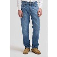 Lee Haden Relaxed Straight Fit Jeans - Blue