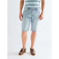 Wrangler Colton Denim Shorts - Light Blue