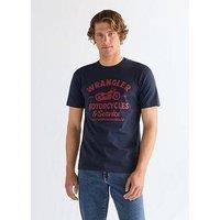 Wrangler Americana Graphic T-Shirt - Navy